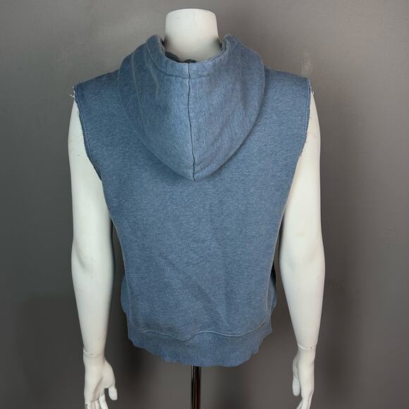 Penguin Hoodie Sweat Jacket‎ Vest Men's Small sporty athleisure street Varsity - Picture 4 of 9